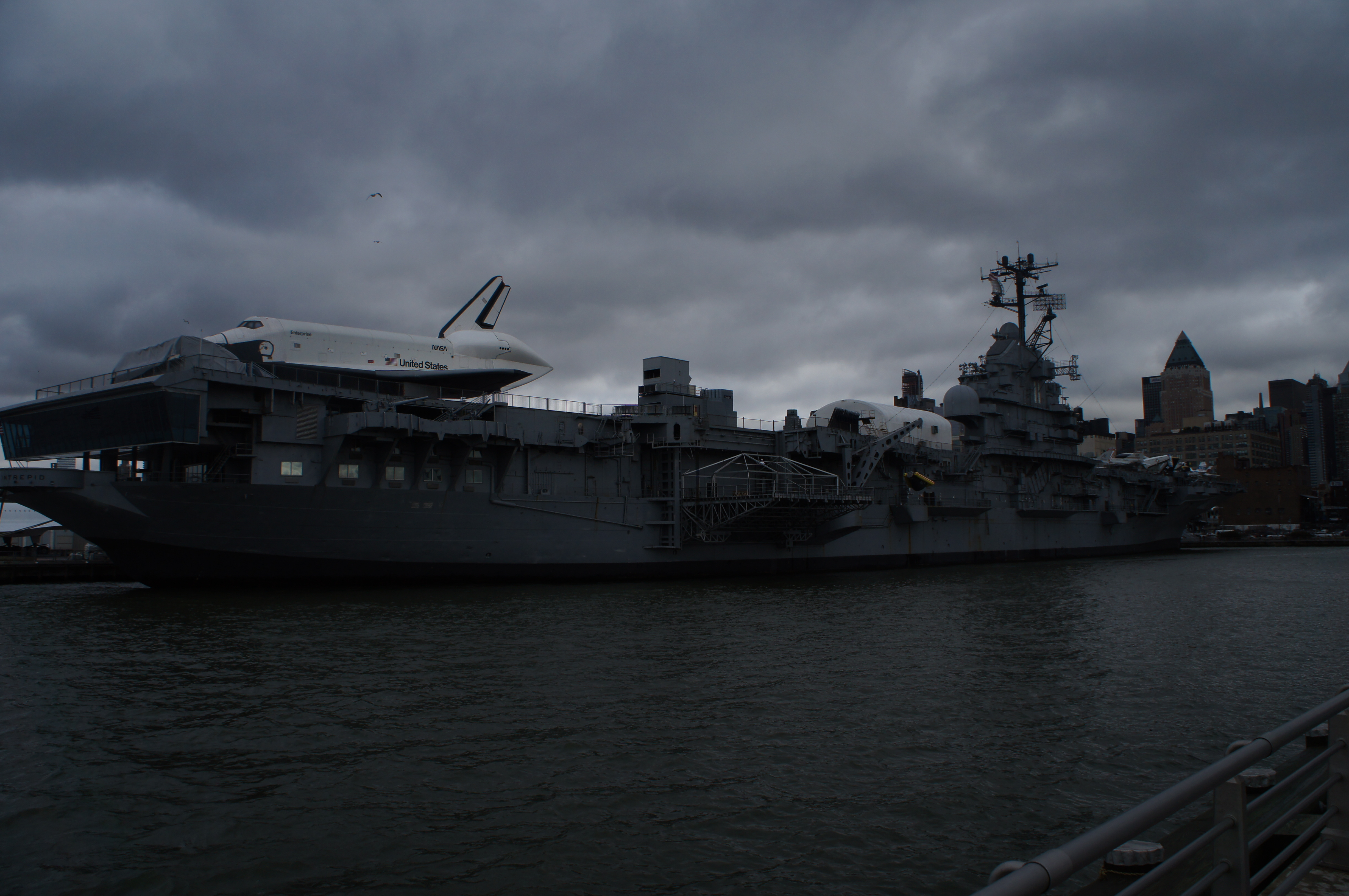 Intrepid Museum, Home of Shuttle Enterprise, Reopens after Hurricane Sandy Closure